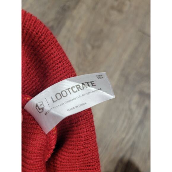 Loot Crate Wizarding World Harry Potter Hogwarts Adult Beanie Sock Hat - Picture 3 of 3